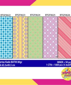 kertas kado motif batik