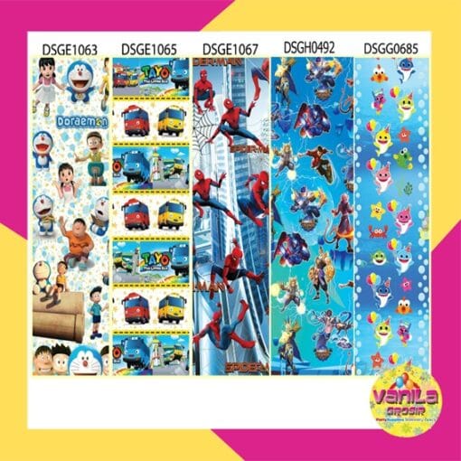kertas kado motif