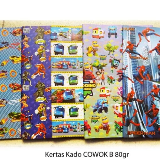 kertas kado setara sanwa sansan wawa
