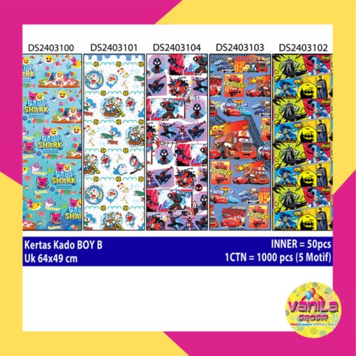 Kertas Kado BOY B