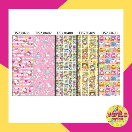 kertas kado karakter