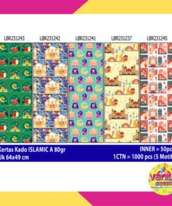 kertas kado motif idul fitri