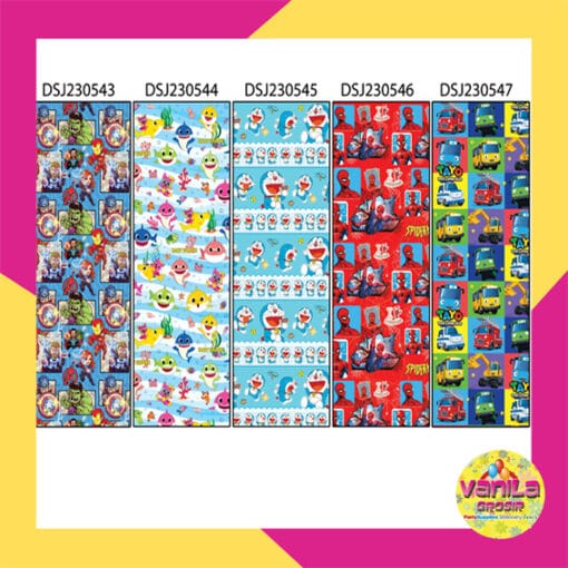 kertas kado jumbo cowok