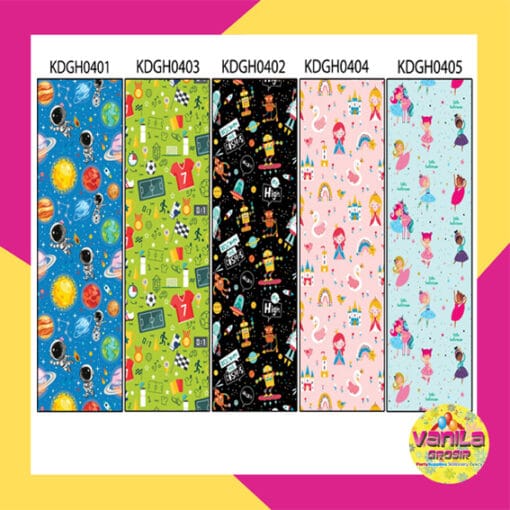 kertas kado anak-anak