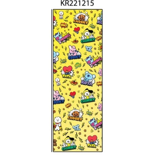 kertas kado karakter BTS & BT21