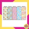 Kertas Kado Motif Baby/Kertas Kado Pita/Kertas Kado Motif Trolly Baby/Kertas Kado Setara Sanwa Sansan Wawa