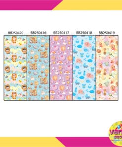 Kertas Kado Motif Baby/Kertas Kado Pita/Kertas Kado Motif Trolly Baby/Kertas Kado Setara Sanwa Sansan Wawa