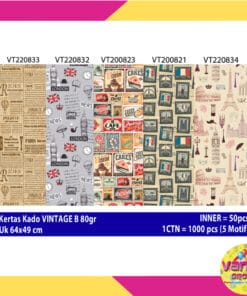 Kertas Kado VINTAGE B