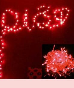 LAMPU TUMBLER 10M MERAH