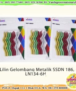 LILIN GELOMBANG METALIK (SON)