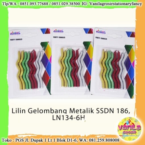 LILIN GELOMBANG METALIK (SON)