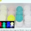 LILIN LED / LILIN LED BULAT / LILIN ELEKTRIK / LILIN LED BULAT WARNA WARNI / SMOKELES CANDLE