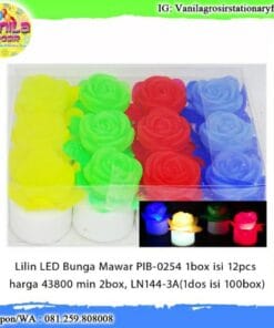 LILIN LED / LILIN LED BUNGA / LILIN ELEKTRIK / LILIN BUNGA / SMOKELES