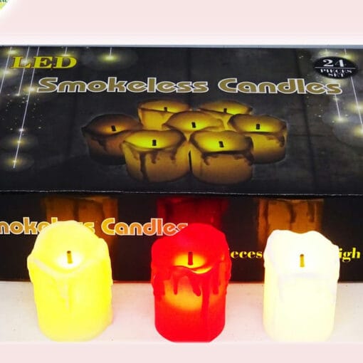 LILIN LED / LILIN LED BUNGA / LILIN ELEKTRIK / LILIN BUNGA / SMOKELES CANDLE / LILIN ELEKTRIK BUNGA