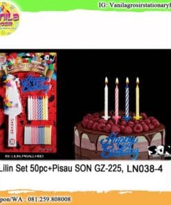 LILIN SPIRAL SET 50PISAU