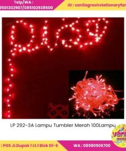 Lampu Tumbler 100LED Warna Merah
