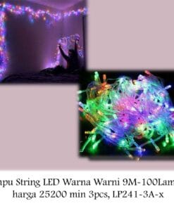 Lampu Tumblr / Lampu Natal LED / Twinkle Light / Lampu Dekorasi Hias / (WARNA WARNI)