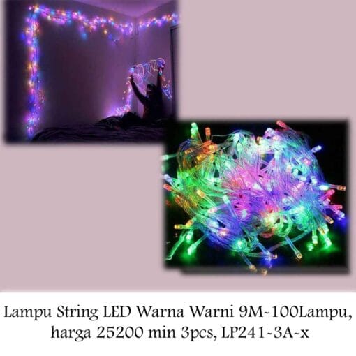 Lampu Tumblr / Lampu Natal LED / Twinkle Light / Lampu Dekorasi Hias / (WARNA WARNI)