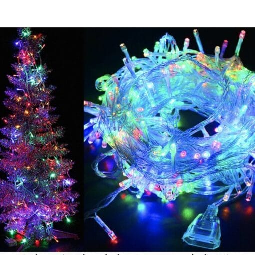 Lampu Tumblr MULTI COLOR 9M 70 Light LED /Lampu Natal LED / Twinkle Light / Lampu Dekorasi Hias - Gambar 2