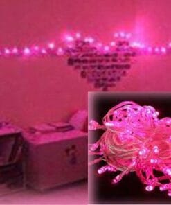 Lampu Tumblr Pink 9M 70 Light LED /Lampu Natal LED / Twinkle Light / Lampu Dekorasi Hias