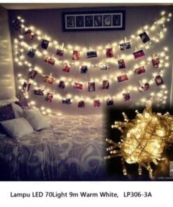 Lampu Tumblr WARM WHITE 9M 70 Light LED /Lampu Natal LED / Twinkle Light / Lampu Dekorasi Hias