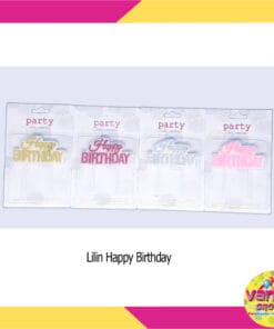 Lilin Set Happy Birthday
