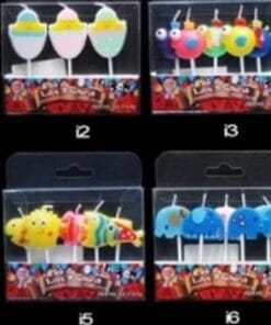 Lilin aksesoris 1 lusin min 6 set