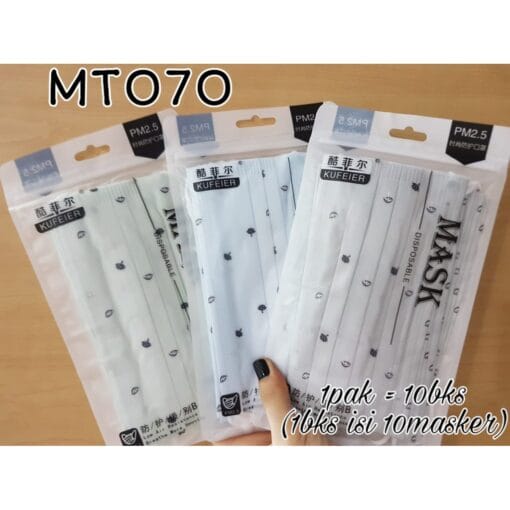 MASKER WAJAH 3 PLY