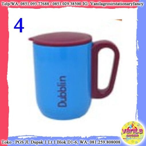 MUG GELAS DUBBLIN,CANGKIR DUBBLIN TAHAN PANAS 220ML,MUG GELAS CANGKIR TAHAN PANAS - Gambar 5
