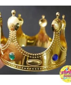 Alternative view of Mahkota Raja Gold Silver/Mahkota Pesta Raja/Mahkota Ultah Raja Gold Silver/Crown Party King