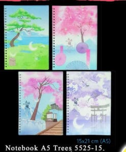 NOTEBOOK MOTIF POHON (A5)