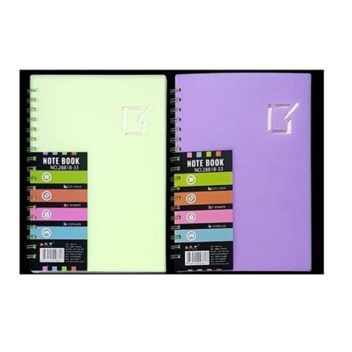 NOTES SPIRAL WARNA