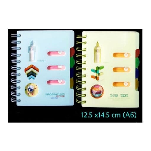 NOTES SPIRAL WARNA