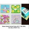 NOTES SOBEK ANIMAL CUTE uk 7x7cm
