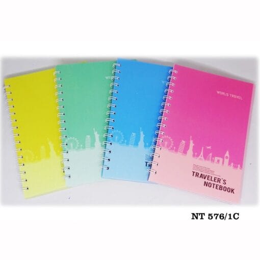 NOTES SPIRAL TRAVELER uk 15x21cm (A5)