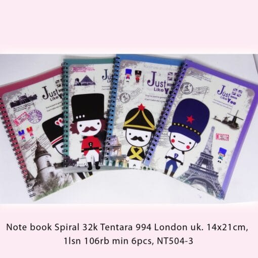 Note book Spiral 32k Tentara 994 London