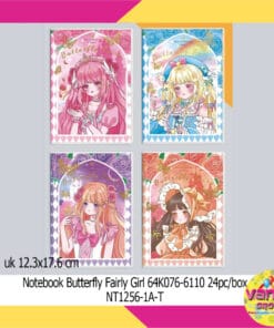 Notebook Butterfly Fairly Girl