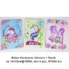 Notebook Hardcover 32K+Karet Unicorn