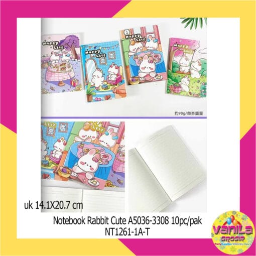 Notebook Rabbit Cute