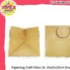 PAPER BAG CRAFT  POLOS UK 30X25X30CM