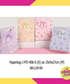 Paperbag Pita Tutup Fancy Uk M