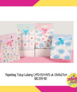 Paperbag Pita Tutup Fancy Uk S
