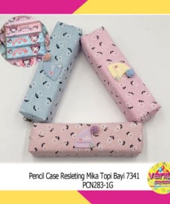 Pencil Case Resleting Mika Topi Bayi