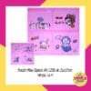 Pouch Mika Ziplock A5 Transparan