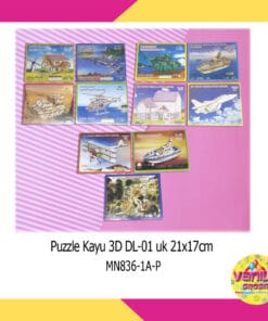 Puzzle Kayu 3D