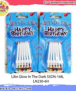 Ready ! Lilin Glow In The Dark/Lilin Glow Stripe/Lilin Spiral Glow In The Dark