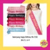Selempang Happy Birthday
