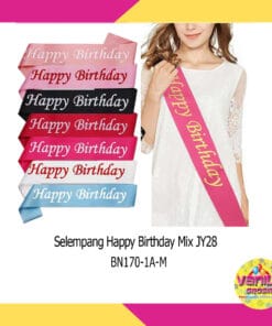 Selempang Happy Birthday