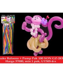 Snake Baloons + Pump Pak 100 SON GZ-283