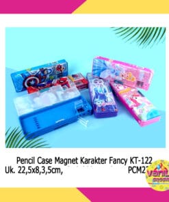 Tempat Pensil Magnet Karakter 2 sisi